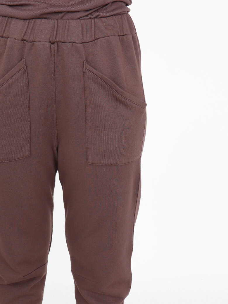 Sort Aarhus - Pants with pockets and elastic waist band