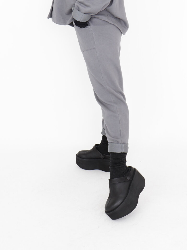 Sort Aarhus - Pants with pockets and elastic waist band