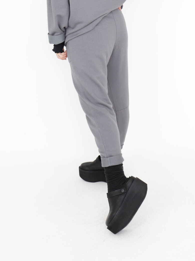 Sort Aarhus - Pants with pockets and elastic waist band