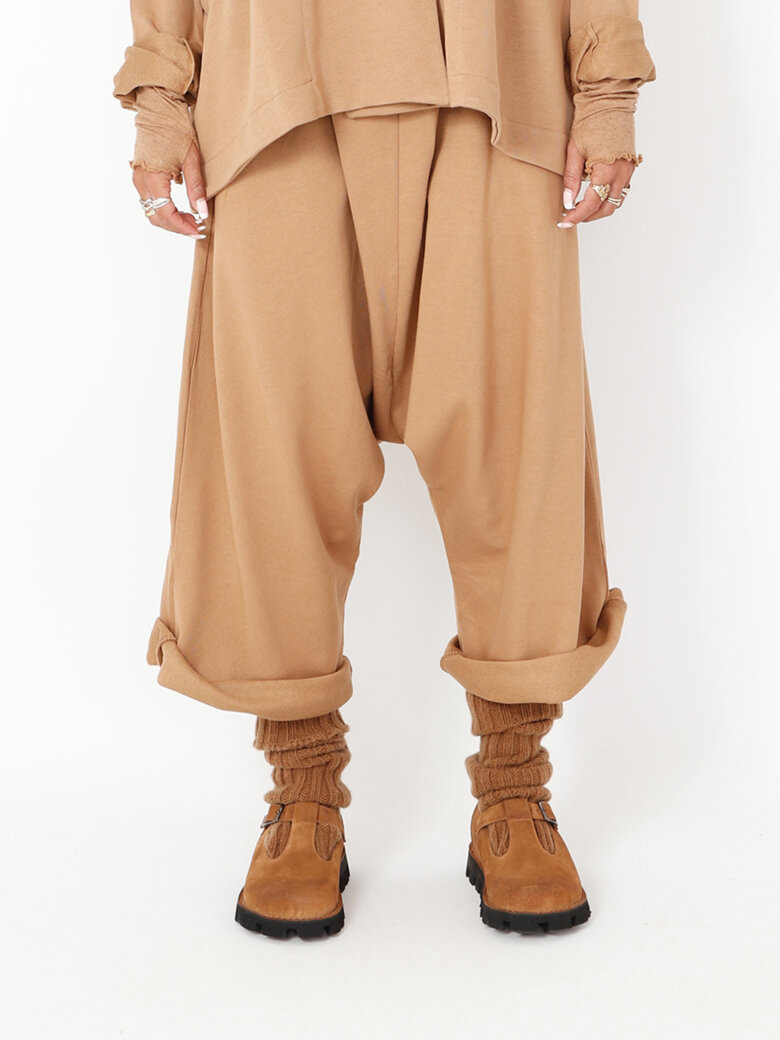 Sort Aarhus - Baggy pants with wide legs