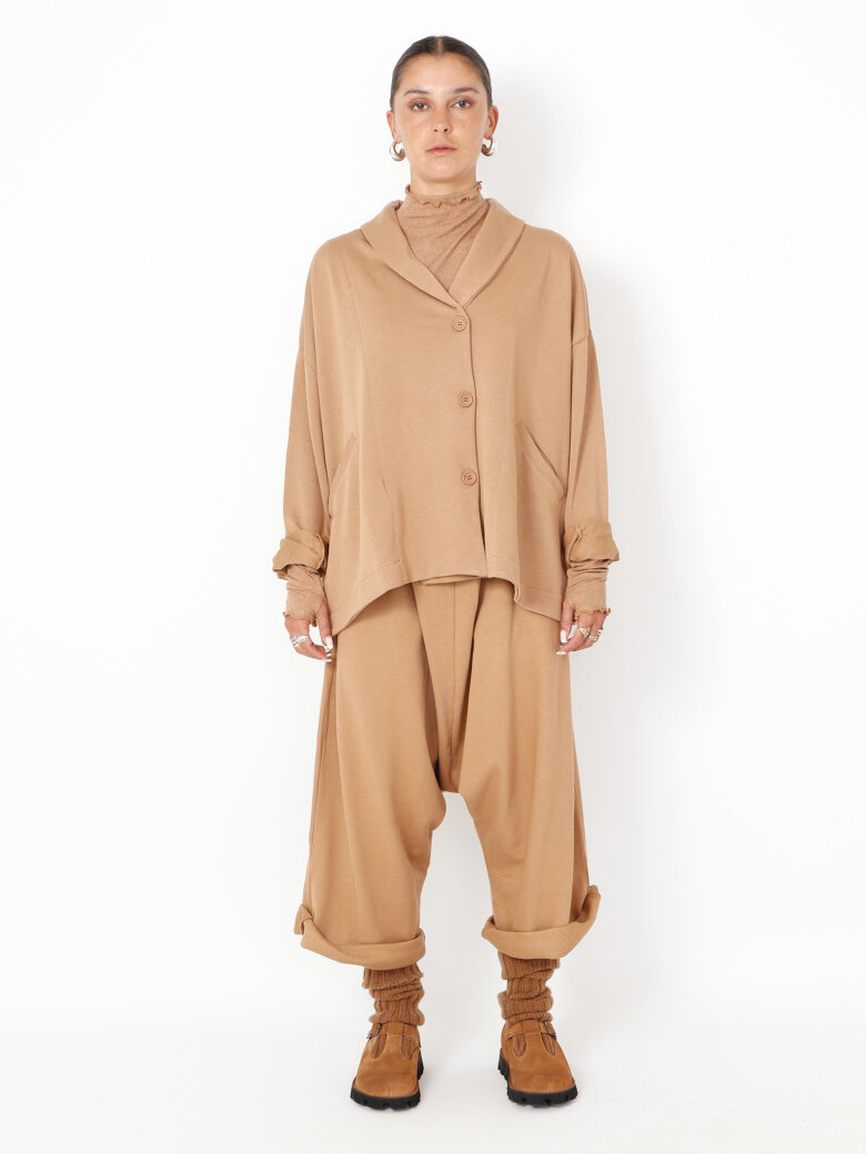 Sort Aarhus - Baggy pants with wide legs