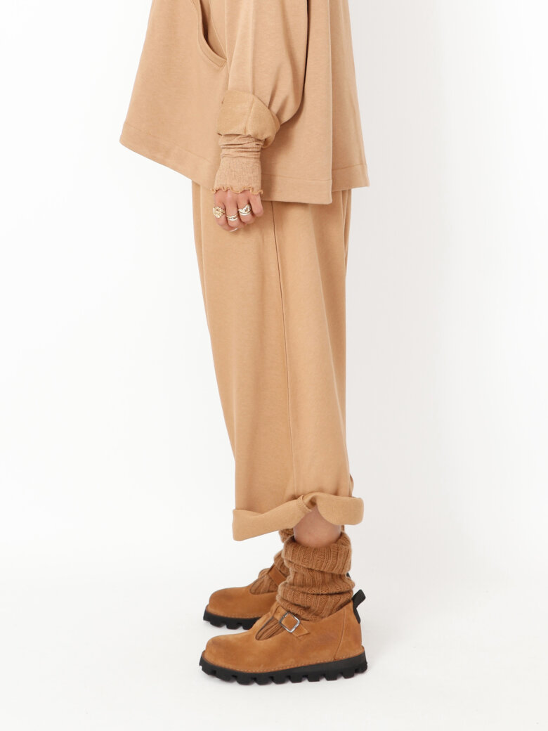 Sort Aarhus - Baggy pants with wide legs