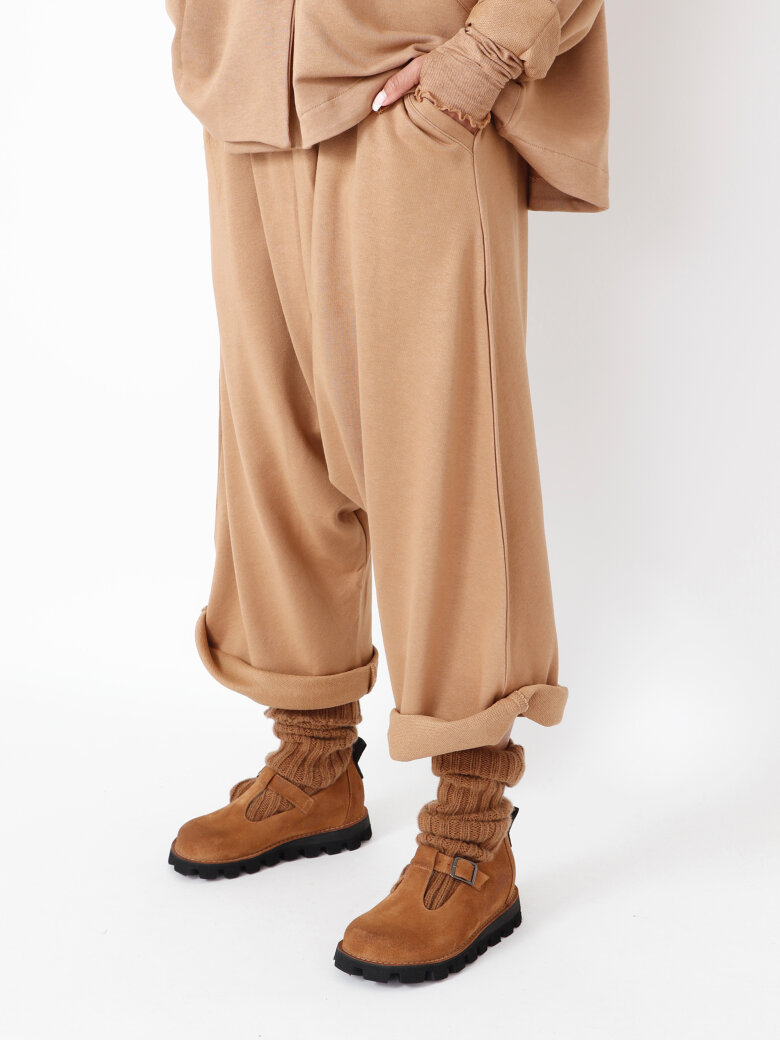 Sort Aarhus - Baggy pants with wide legs
