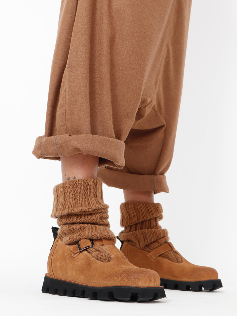 Sort Aarhus - Extra baggy pants in wool