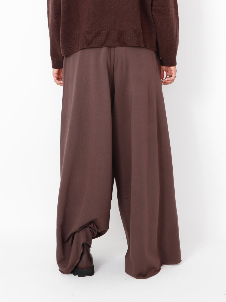 Sort Aarhus - Wide pants in cotton/modal