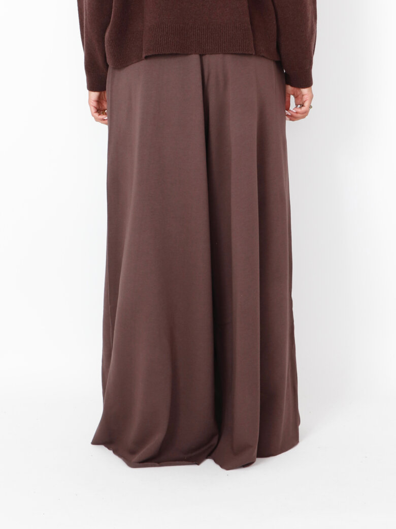 Sort Aarhus - Wide pants in cotton/modal