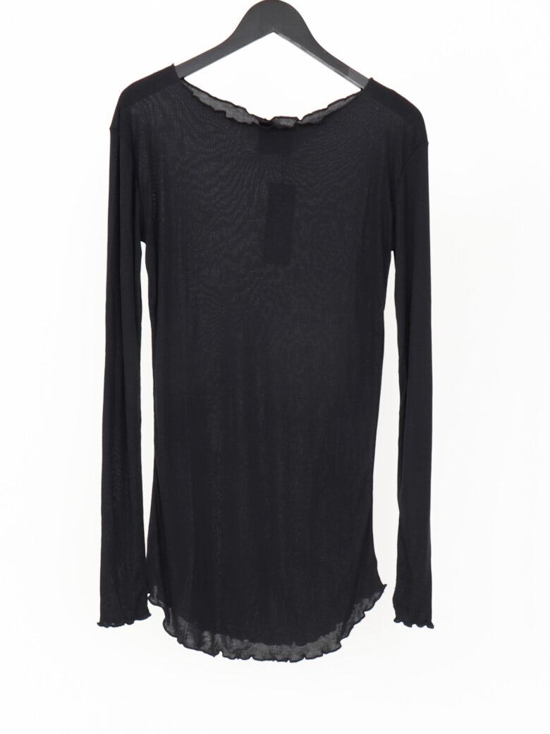 Sort Aarhus - Blouse with round neck