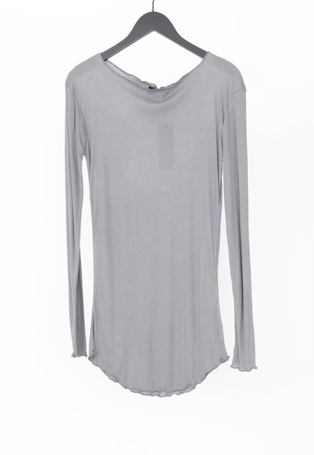 Sort Aarhus - Blouse with round neck Sort Aarhus - Blouse with round neck