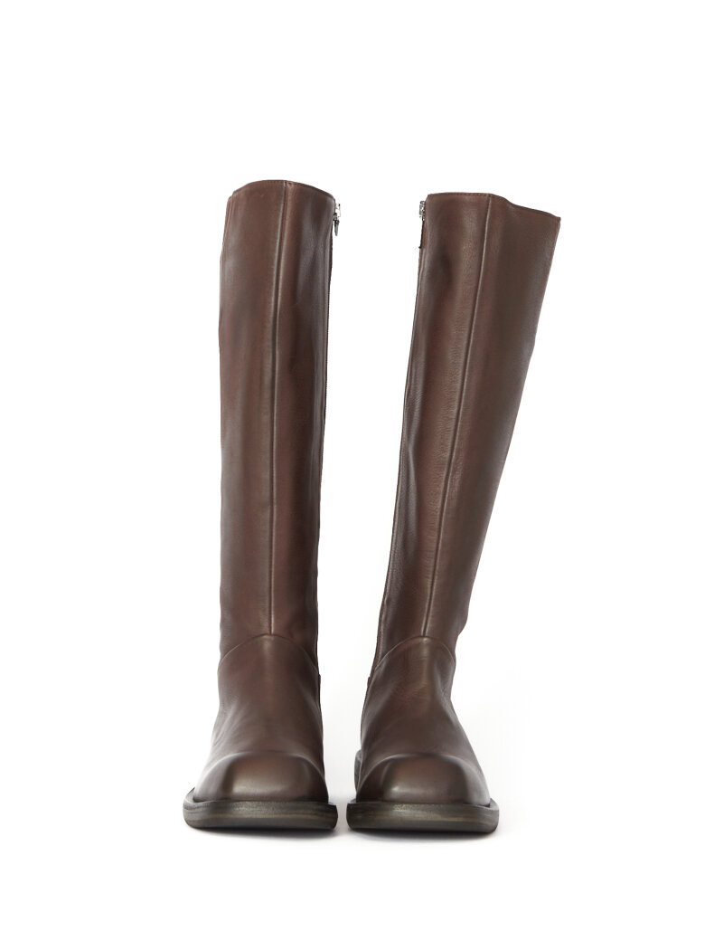 Lofina - Long boot with a leather sole