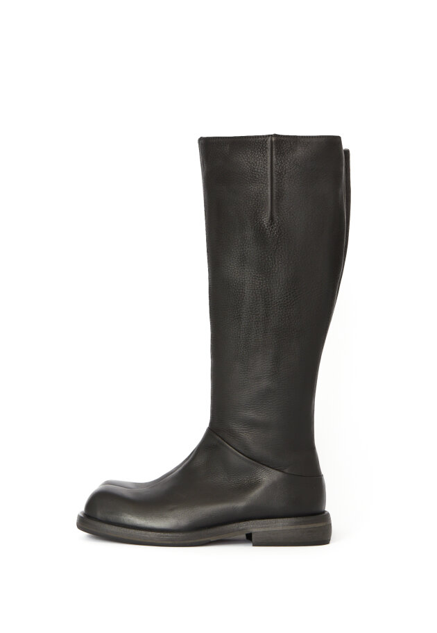 Lofina - Long boot with zipper and a leather sole Lofina - Long boot with zipper and a leather sole