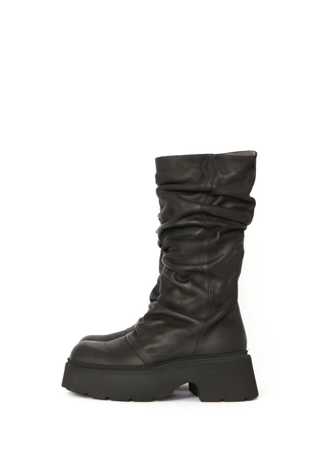 Sort Aarhus - Sort Aarhus boot with zipper Sort Aarhus - Sort Aarhus boot with zipper