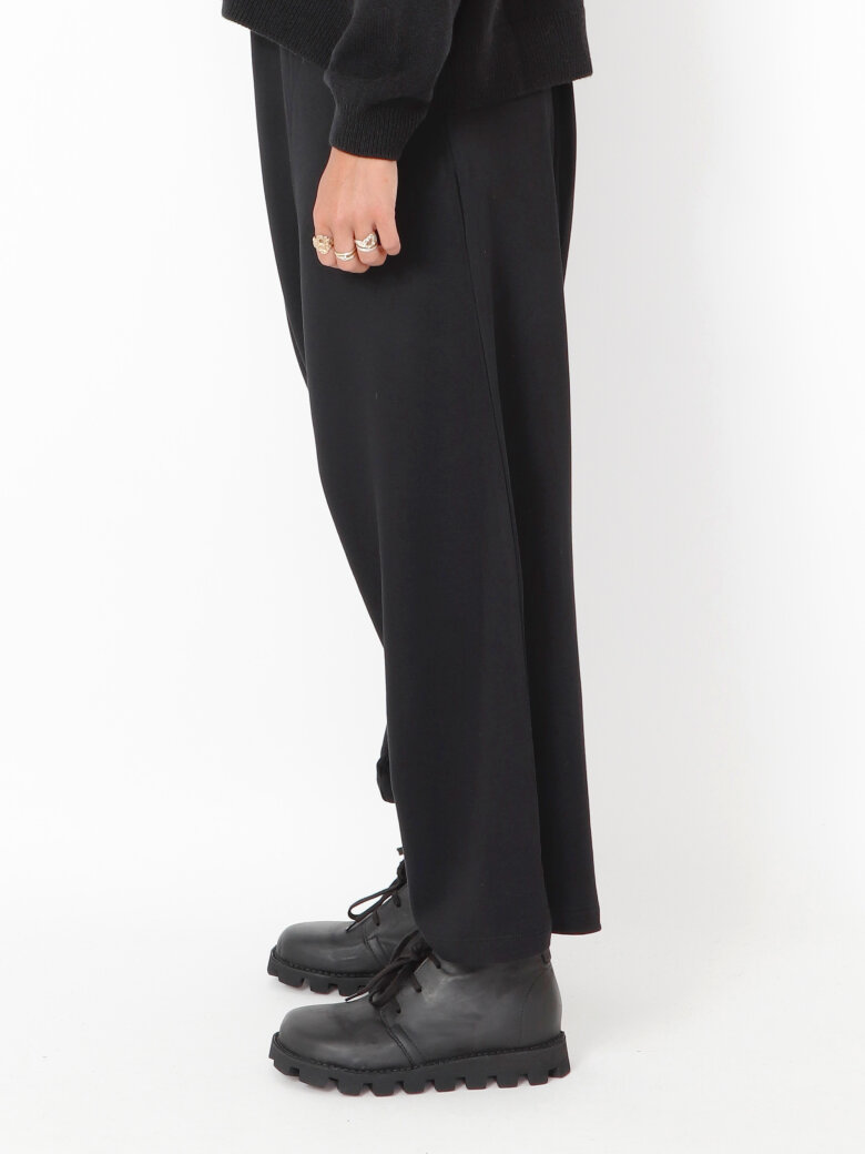 Sort Aarhus - Baggy pants with wide legs