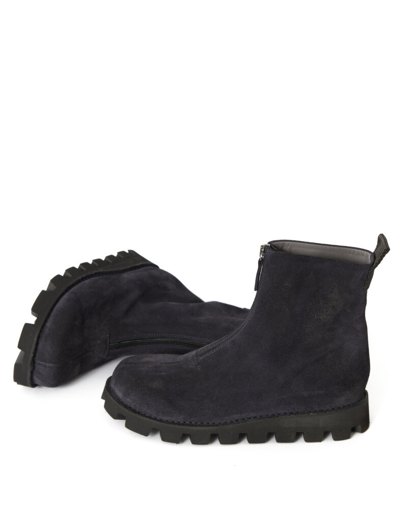 Lofina - Boot in suede with zipper