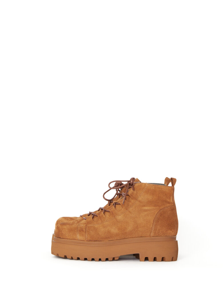 Lofina - Boot with laces and zipper