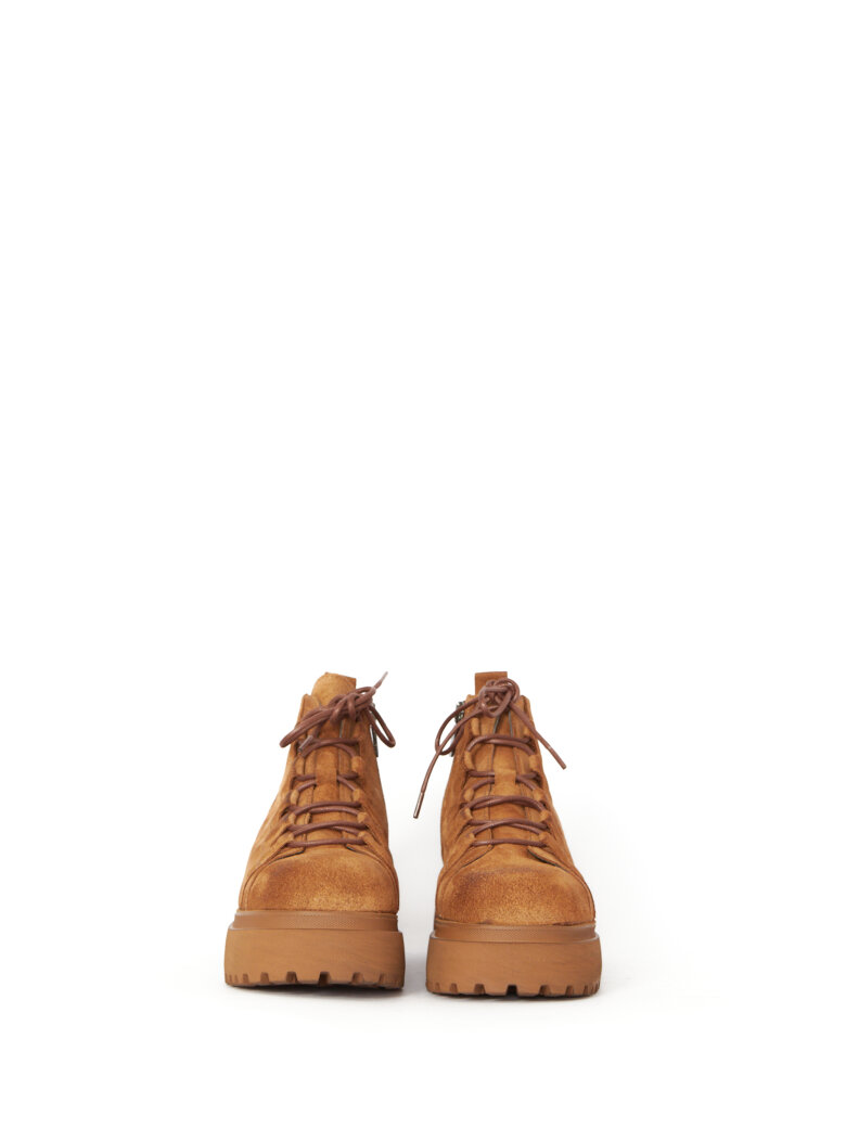 Lofina - Boot with laces and zipper