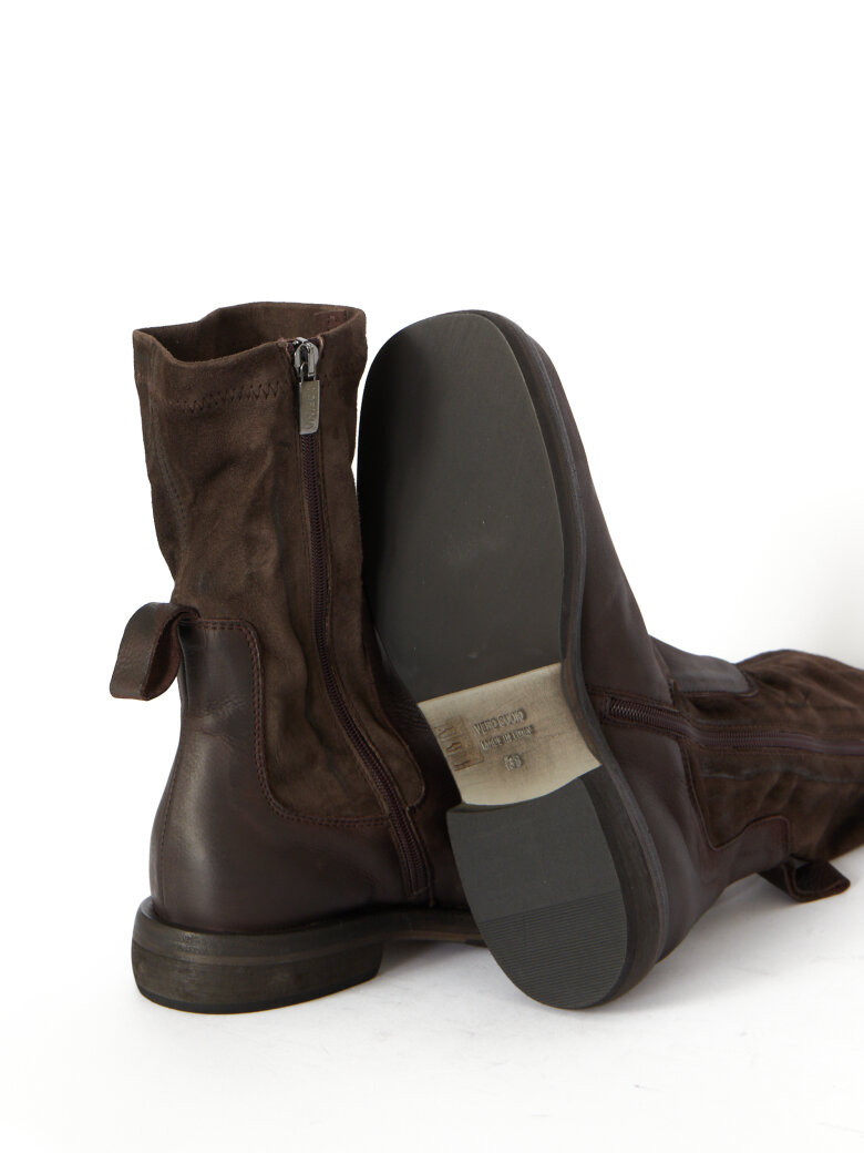 Lofina - PRE ORDER! Boot with suede stretchskin and zipper
