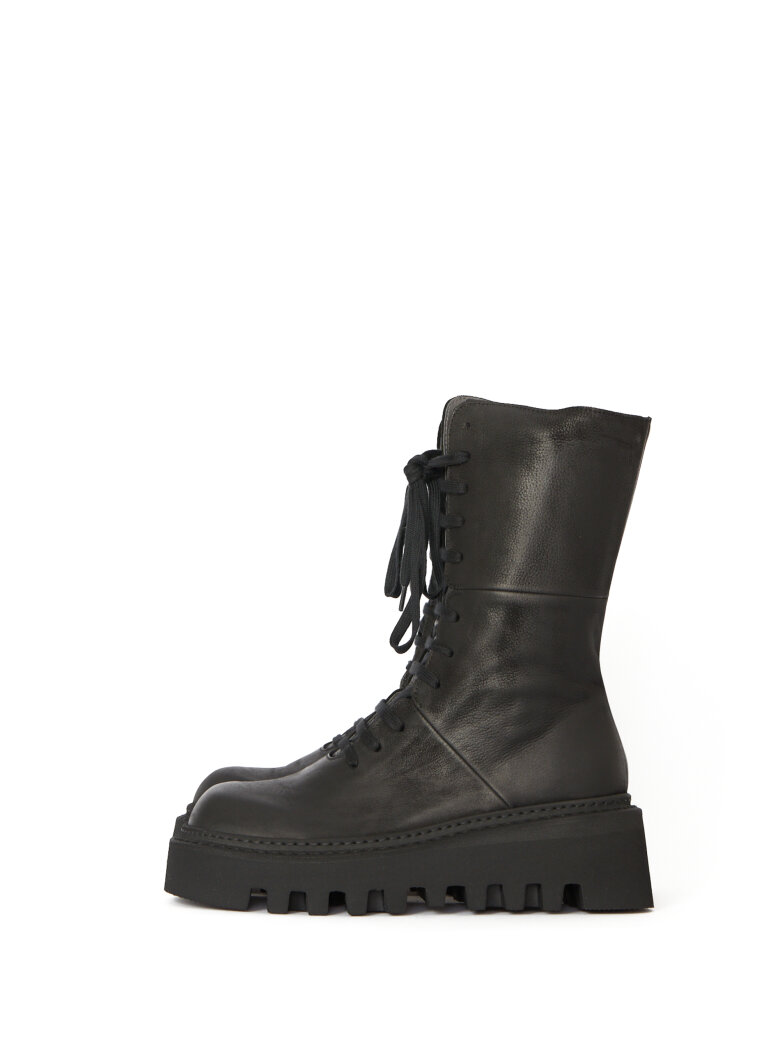 Lofina - Boot with laces and zipper
