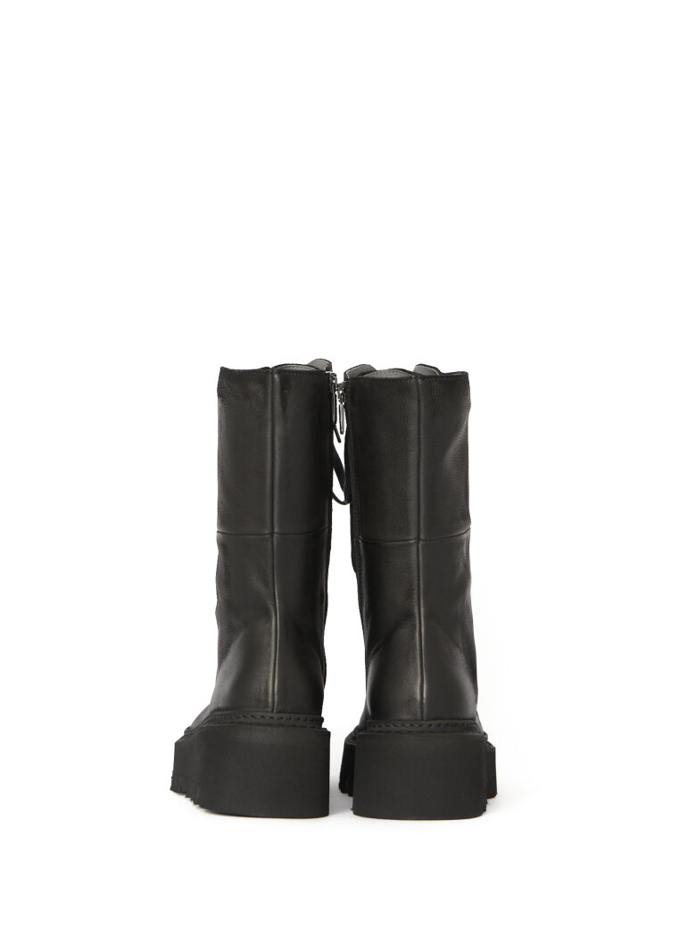 Lofina - Boot with laces and zipper