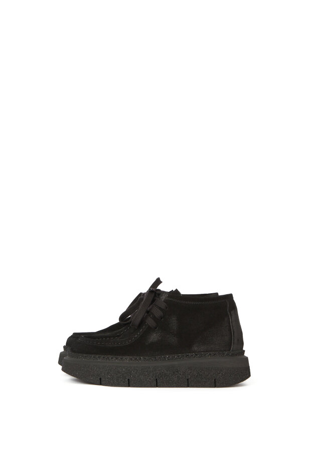 Lofina - Low suede boot with laces Lofina - Low suede boot with laces