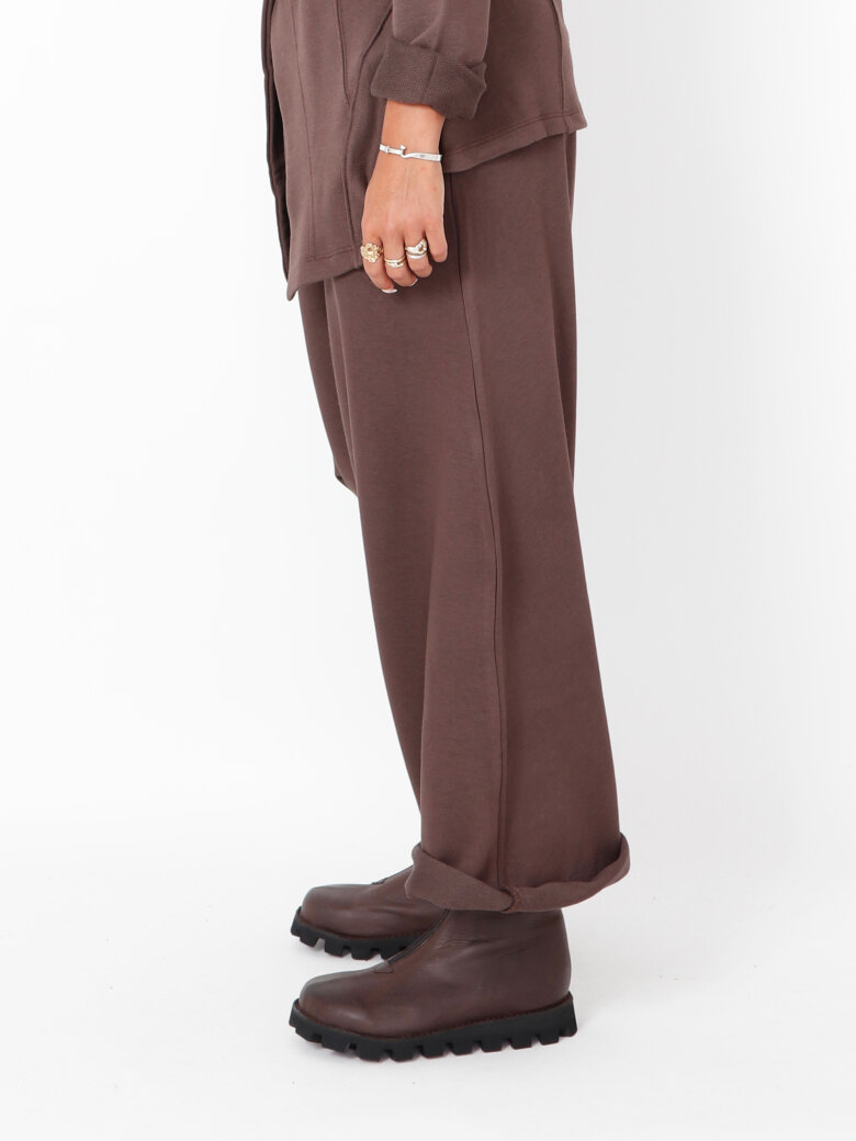 Sort Aarhus - Baggy pants with wide legs