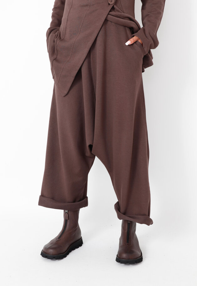 Sort Aarhus - Baggy pants with wide legs