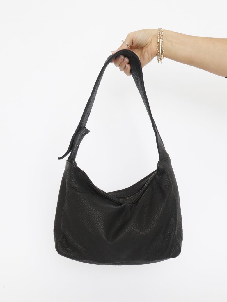 Sort Aarhus - Bag in 100% lamb leather