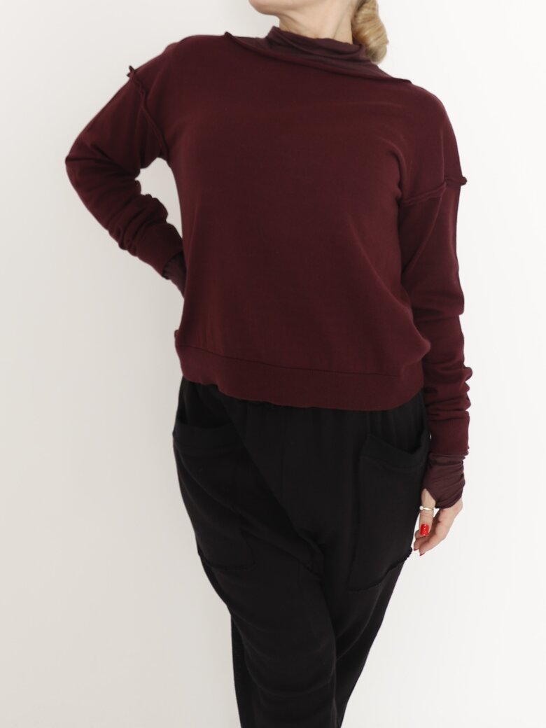Sort Aarhus - Sample knit.