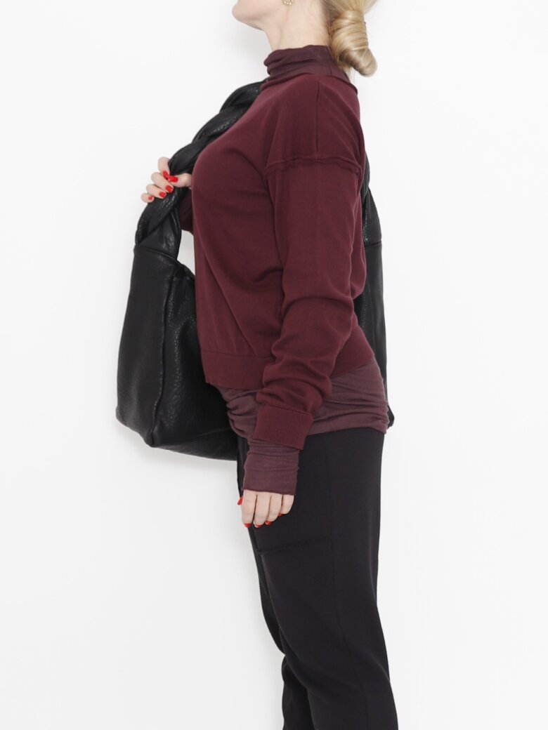 Sort Aarhus - Sample knit.