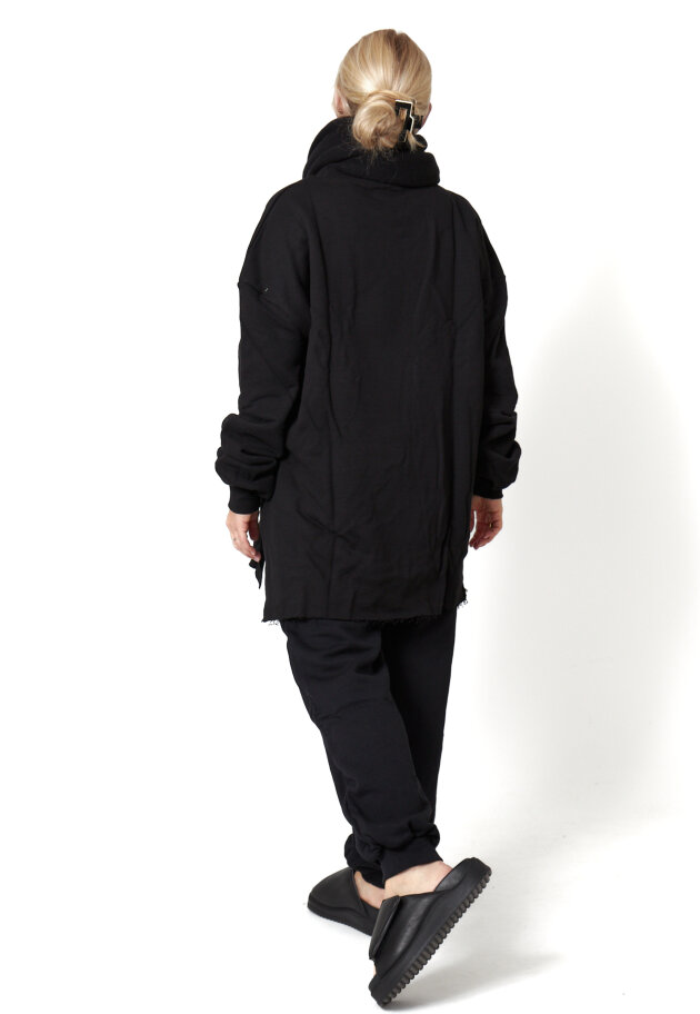 Sort Aarhus - Sweat pants with elastic waist band and pockets