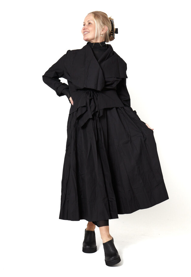 Sort Aarhus - Wrap shirt