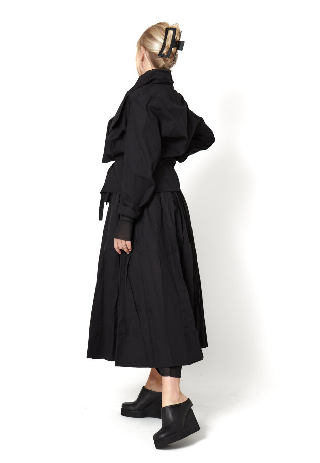 Sort Aarhus - Wrap shirt