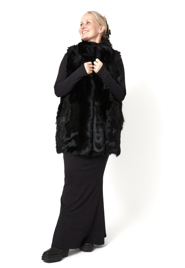 Sort Aarhus - Vest fur Sort Aarhus - Vest fur