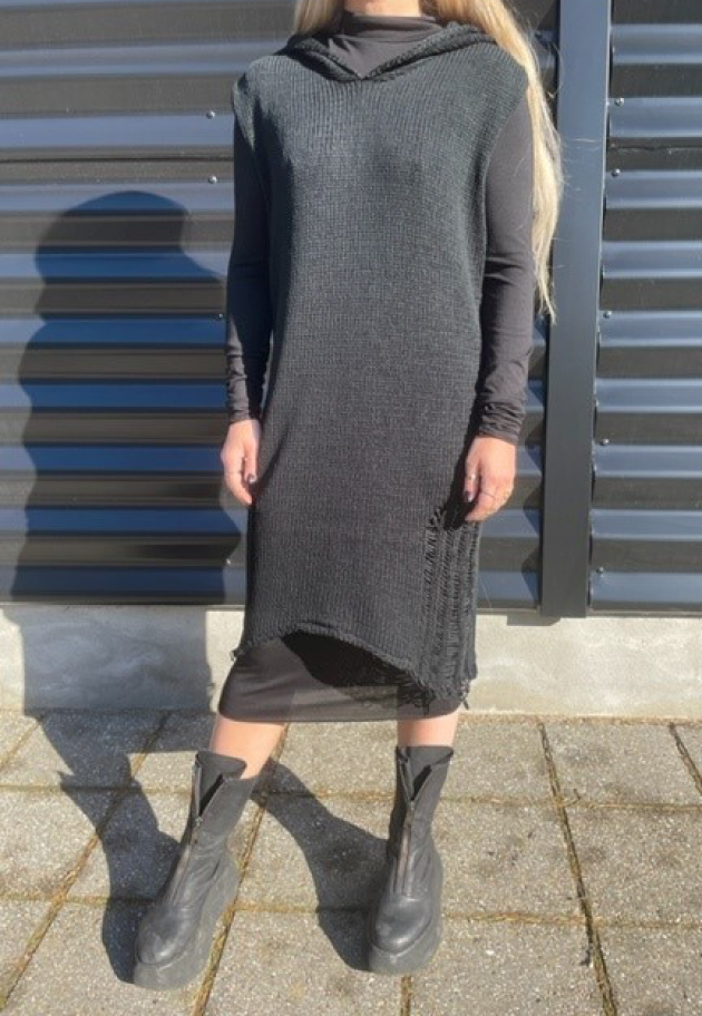 Dress with hood