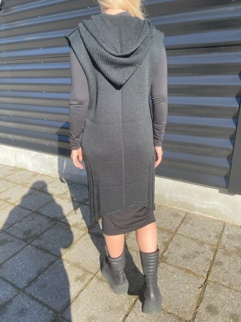 Dress with hood