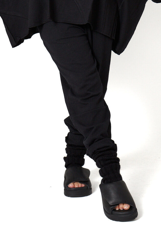 Sort Aarhus - Trousers with pockets front and back and elastic in the waist