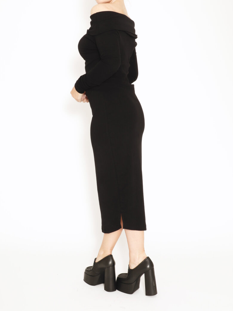 Sort Aarhus - Off shoulder kjole Sort Aarhus - Off shoulder kjole