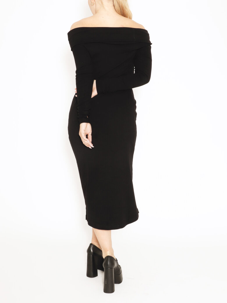 Sort Aarhus - Off shoulder kjole Sort Aarhus - Off shoulder kjole