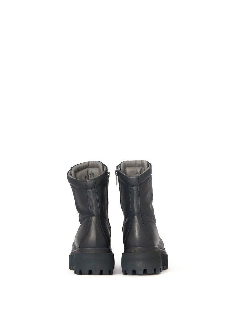 Lofina - Støvle med snøre og lynlås