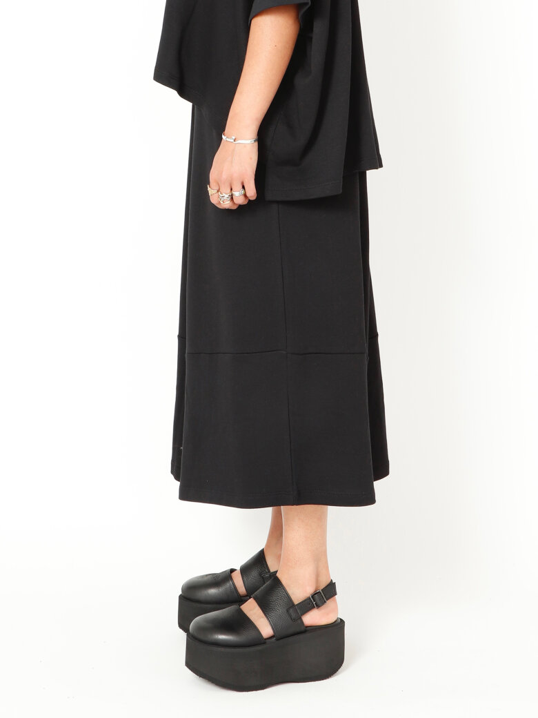 Sort Aarhus - 3/4 wide leg trousers