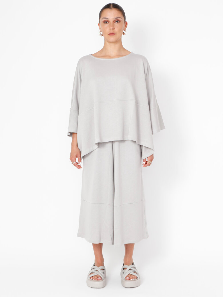 Sort Aarhus - 3/4 wide leg trousers