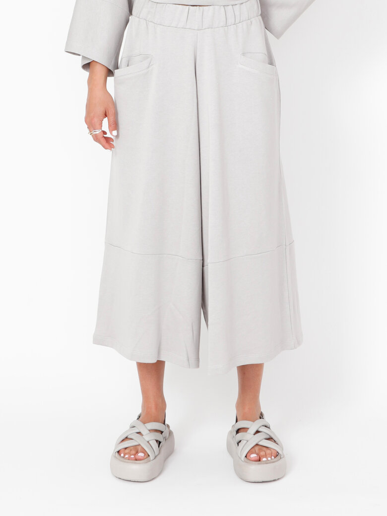 Sort Aarhus - 3/4 wide leg trousers