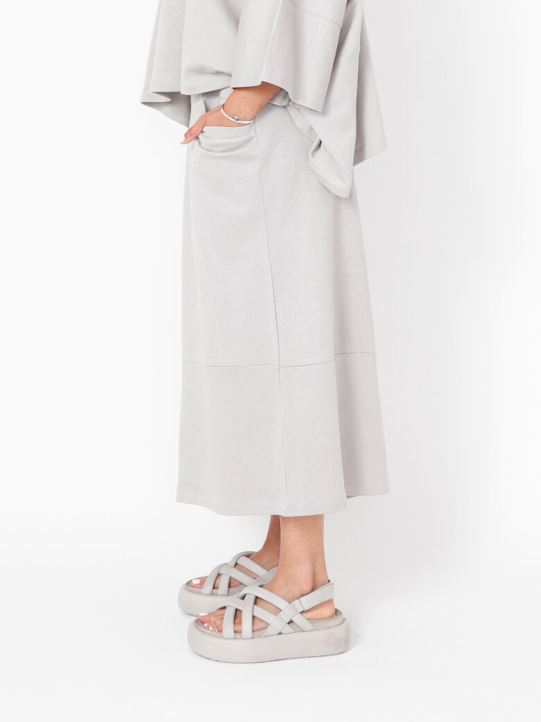 Sort Aarhus - 3/4 wide leg trousers