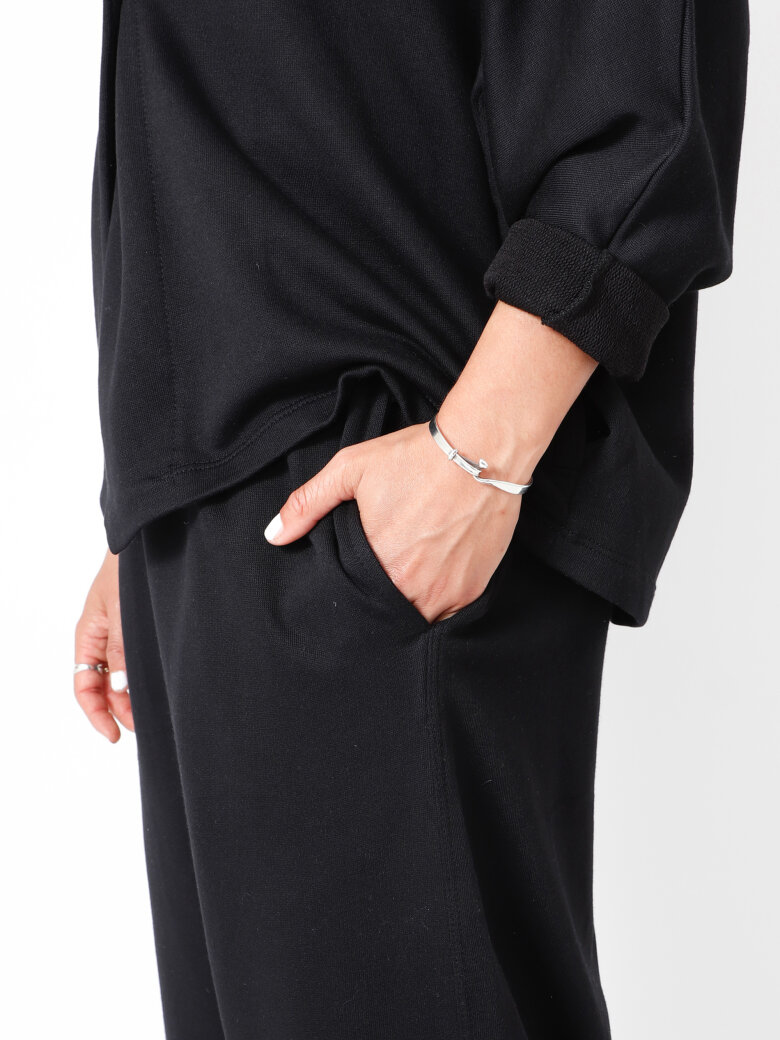 Sort Aarhus - Baggy pants with pockets