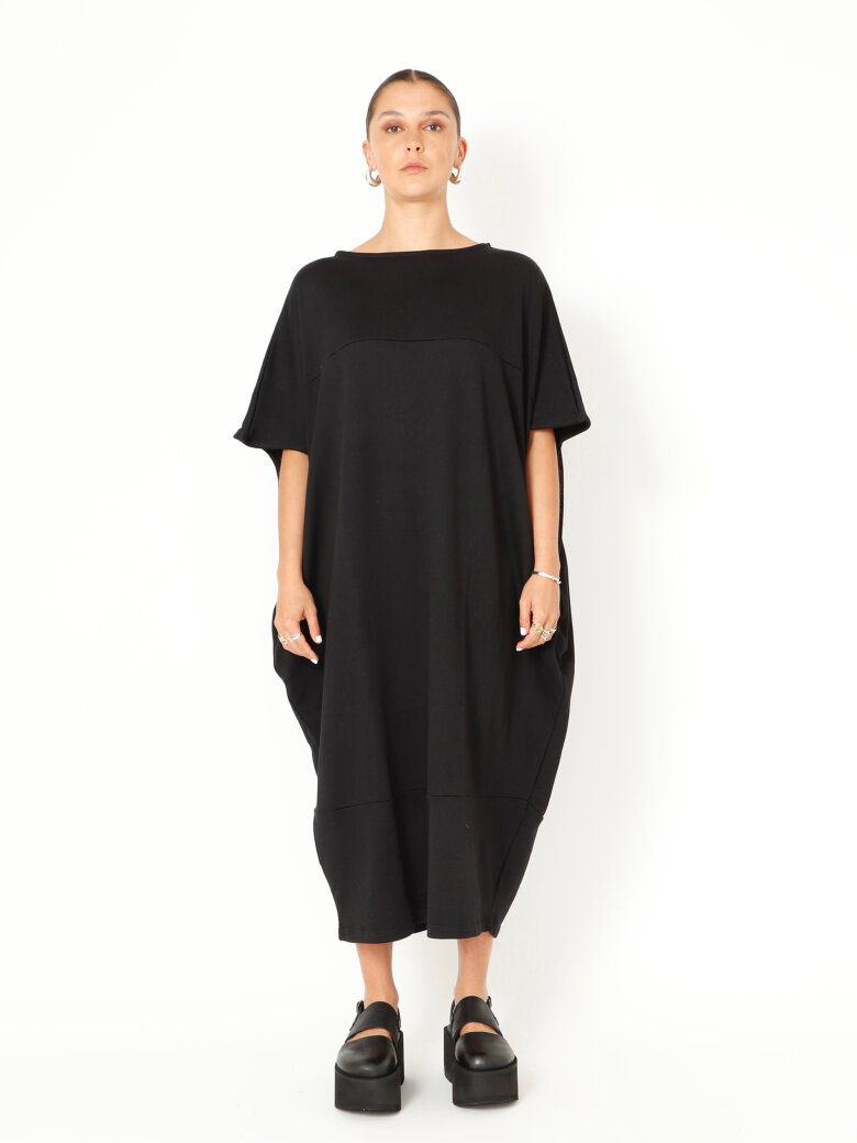 Sort Aarhus - Oversize dress with pockets