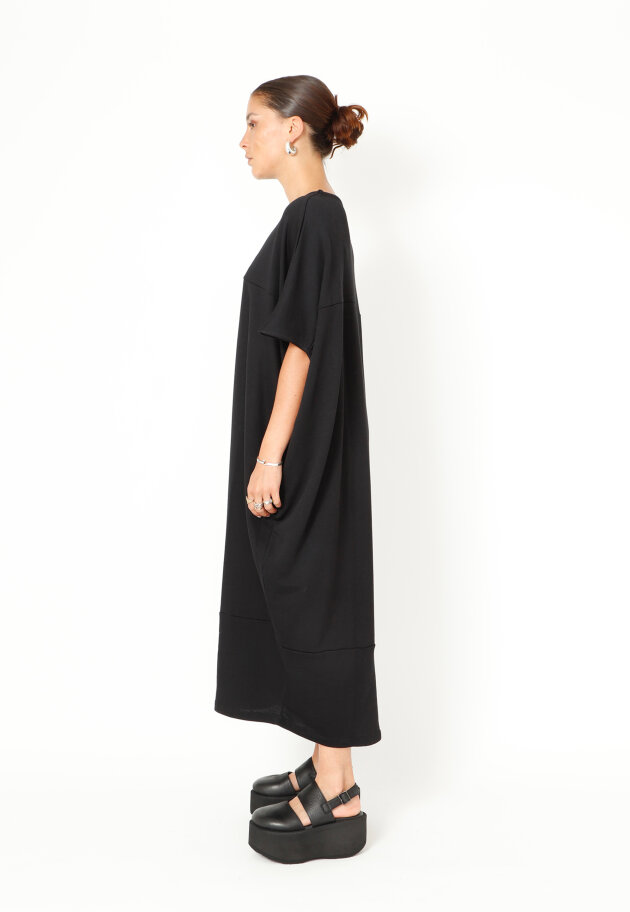 Sort Aarhus - Oversize dress with pockets