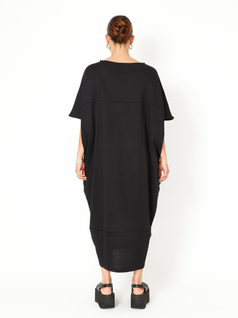 Sort Aarhus - Oversize dress with pockets