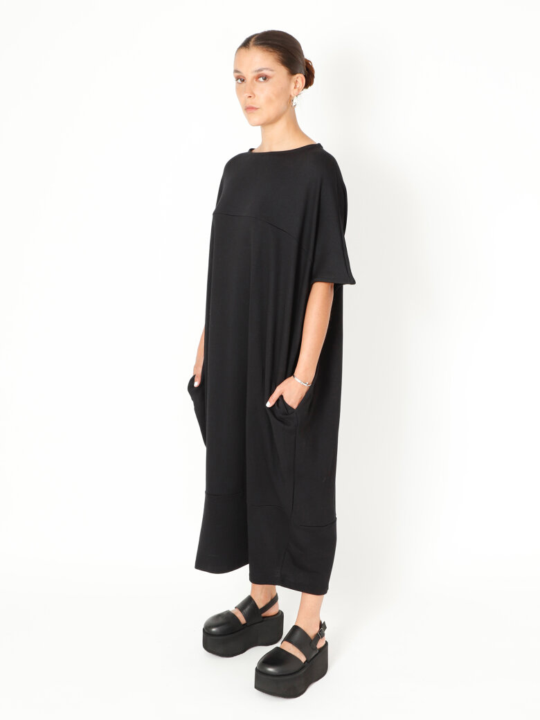 Sort Aarhus - Oversize dress with pockets