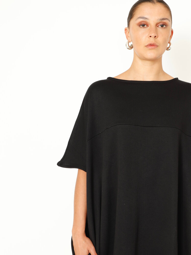 Sort Aarhus - Oversize dress with pockets