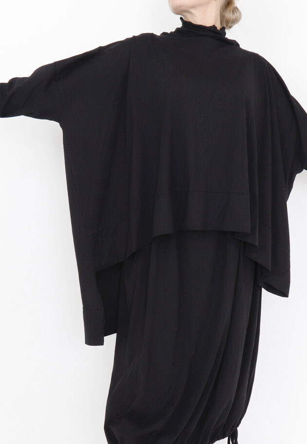 Sort Aarhus - Asymmetric blouse 