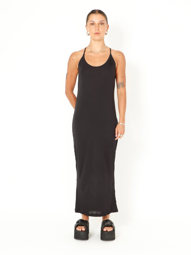 Sort Aarhus - Boxer dress in cotton